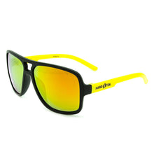 Load image into Gallery viewer, Boys Aviator Sunglasses Hollister Black/Yellow