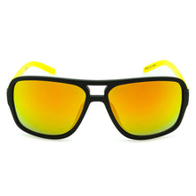 Load image into Gallery viewer, Boys Aviator Sunglasses Hollister Black/Yellow