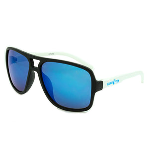 Boys Aviator Mirrored Sunglasses Hollister Black/White
