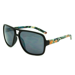 Boys Mirrored Aviator Sunglasses Hollister Black/Floral