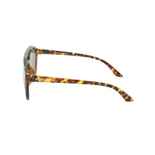 Load image into Gallery viewer, Unisex Round Sunglasses Hampton Polished Tortoise