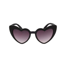 Load image into Gallery viewer, Girls Heart Shaped Sunglasses Ibiza Dusk